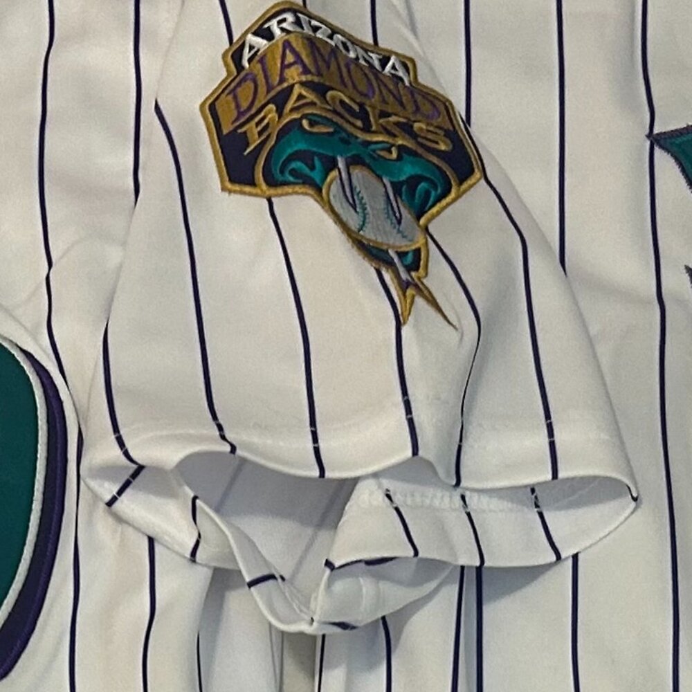 ARIZONA DIAMONDBACKS RANDY JOHNSON Men's JERSEY M,L,XL,2XL by Mitchell & Ness - Picture 4 of 7
